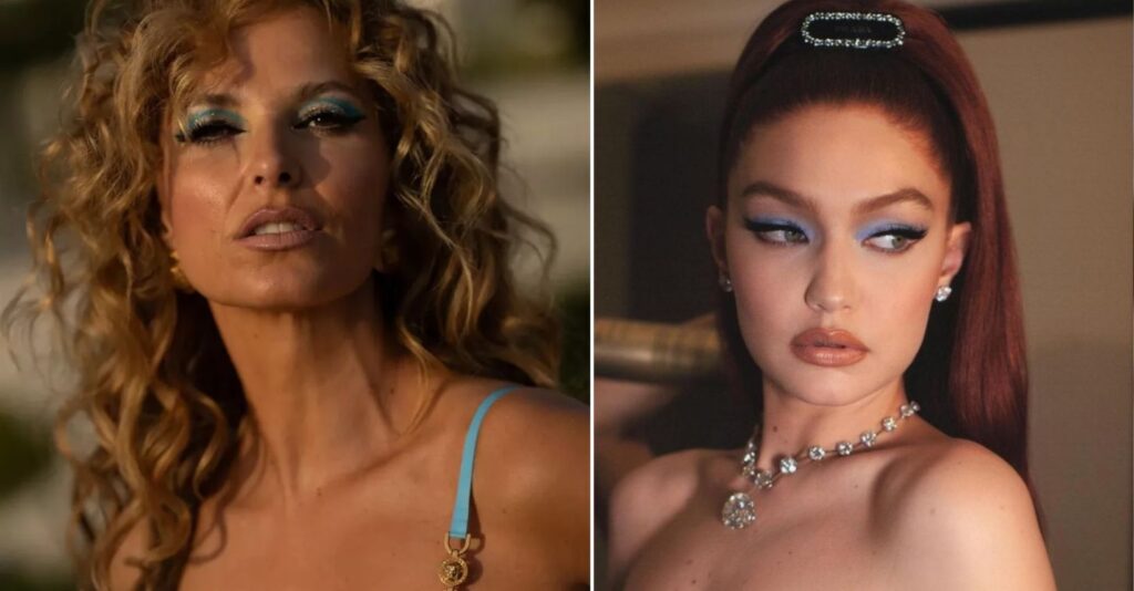 Sombra azul. A tendência está de volta – e até Cristina Ferreira já a adotou, veja as imagens: