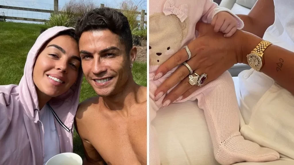 Anel e Relógio de 335.000€: Amor e luxo de Georgina Rodriguez com a bebé