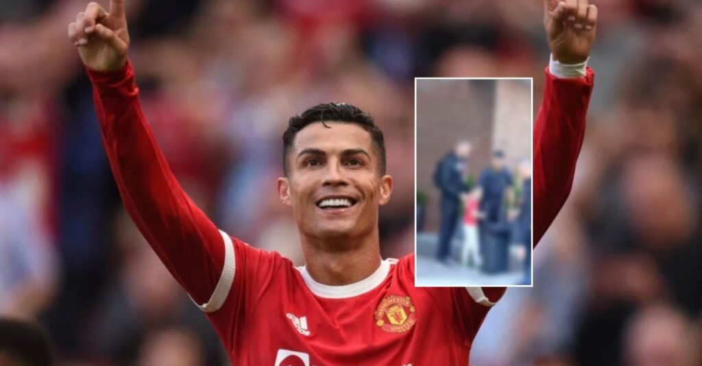 Cristiano Ronaldo teve um gesto “comovente” com uma criança