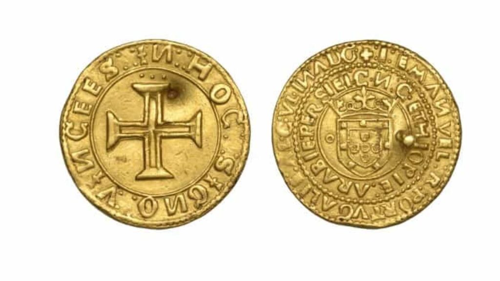 Moeda de ouro portuguesa, leiloada por 18.000 euros!
