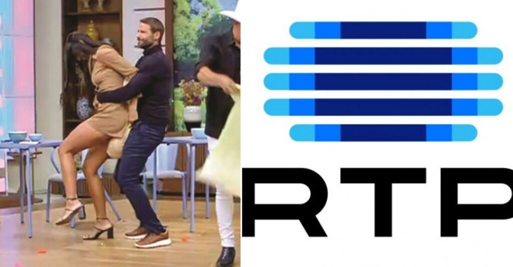 Pedro Guedes e Kelly Baron simulam posições sexuais e criam constrangimento nas manhãs da RTP. Veja!