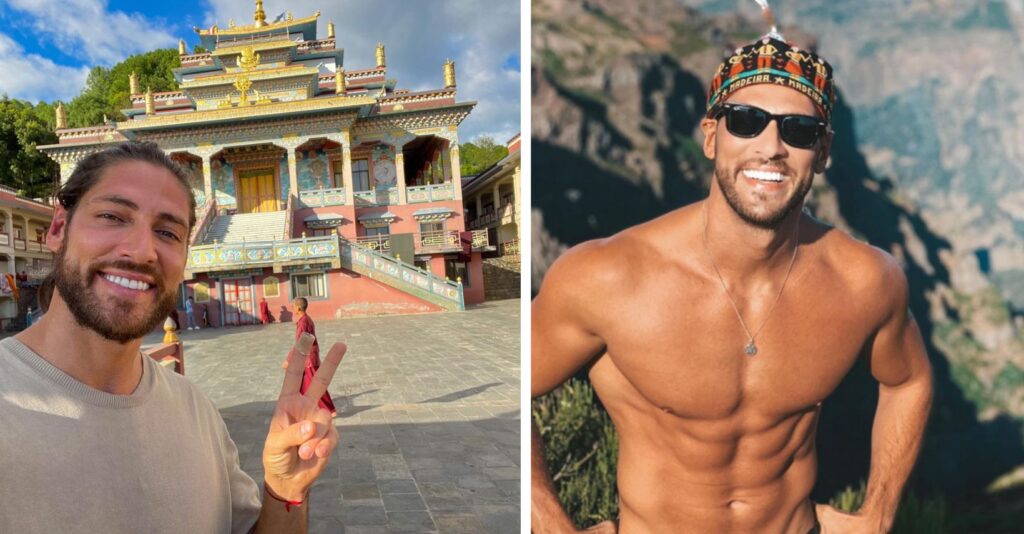 FOTOS: Longe de tudo e de todos! Ângelo Rodrigues deixa os luxos e o conforto e está a viver num templo budista.