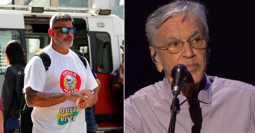 POLÉMICA! Alexandre Frota paga mais de 18 mil euros a Caetano Veloso por difamação e ainda pede desculpa