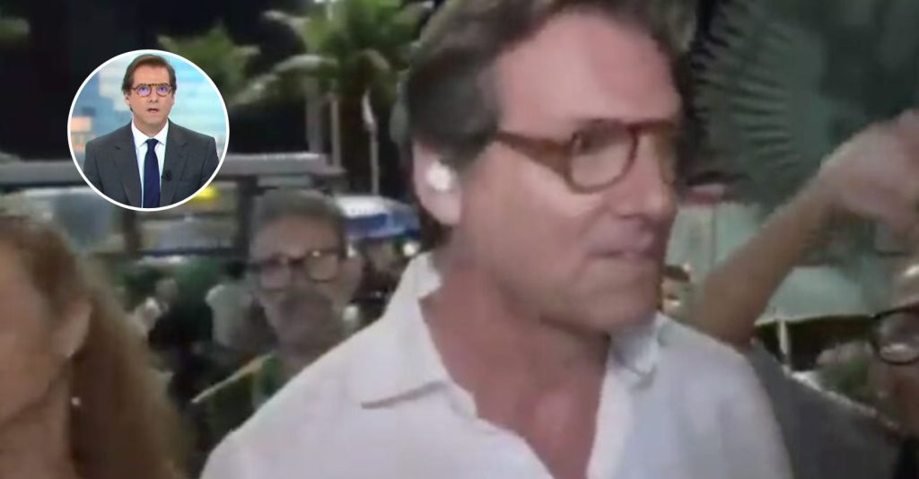 Jornalista da CNN Portugal insultado e atacado por bolsonaristas em direto!