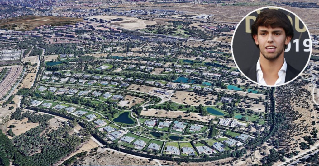 O Bairro onde mora João Felix é de qualquer coisa de maravilhoso. Ora Veja!