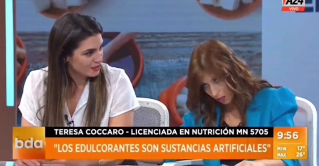 Em Direto: Nutricionista falava sobre substituir o açúcar e acaba por desmaiar no programa
