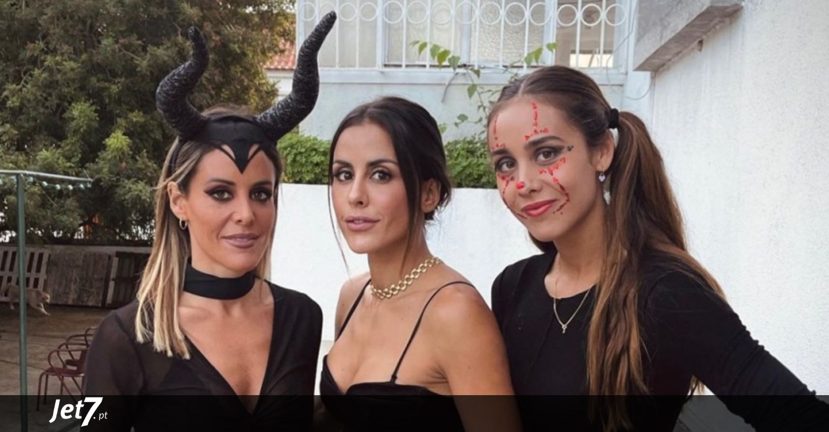 FOTOS: Carolina Patrocínio e as irmãs organizam festa privada de Halloween  - Jet7