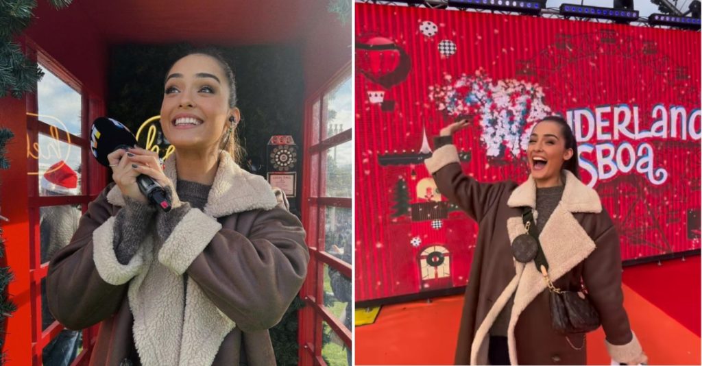 Angie Costa solta palavrão em direto após momento constrangedor!