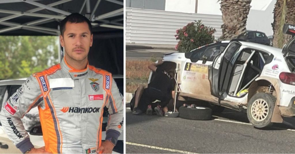 Foi grave! Bernardo fica com sequelas do acidente de Rally. Veja: