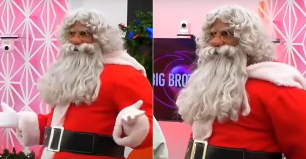 A VOZ do Big Brother apareceu pela primeira vez, aos concorrentes: Foi ontem disfarçado de Pai Natal!