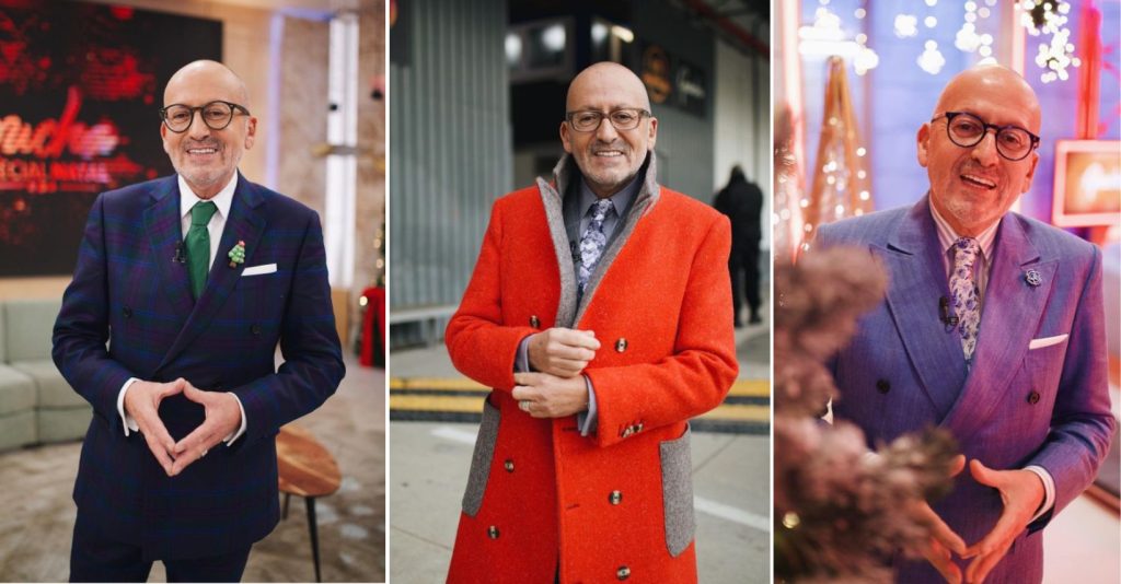 Manuel Luís Goucha partilhou os seus refinados looks de natal!