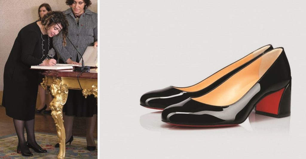 Viva o luxo! Alexandra Reis usa sapatos de 645 euros. Ela é fã desta marca. Veja!