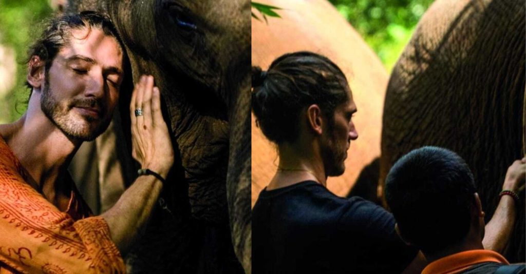 Que bonita experiência: Ângelo Rodrigues mostra novas fotos de uma vida longe de tudo e de todos. Veja!