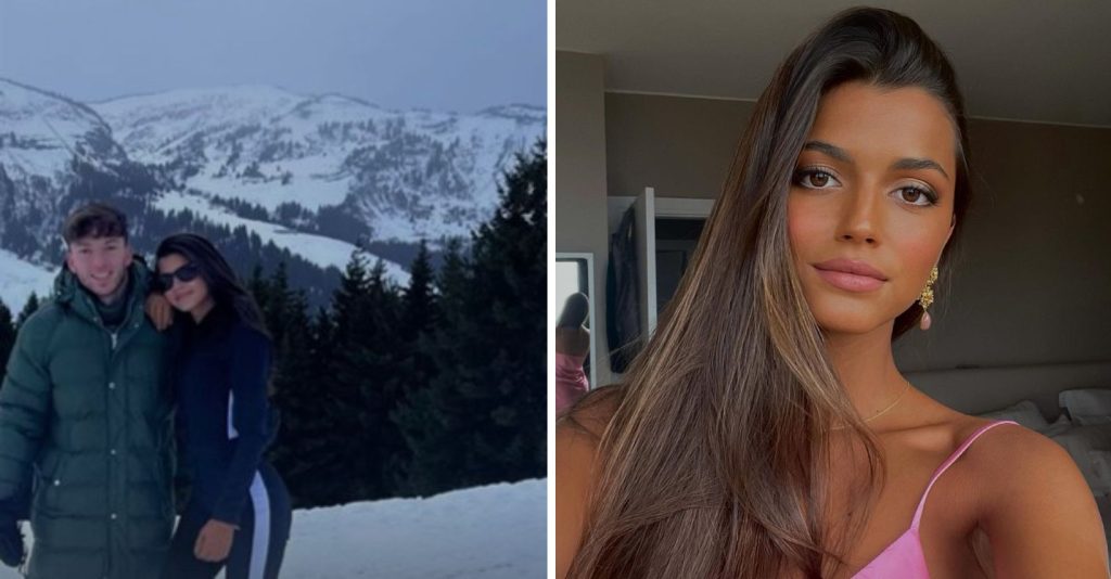 Francisca Cerqueira Gomes apaixonada ao lado do namorado milionário