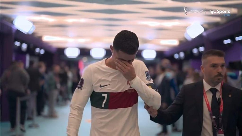 Partilhe: as lágrimas do nosso capitão, são de todos nós. Obrigado!