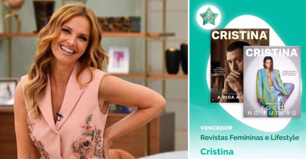 Cristina Ferreira recebe prémio e reage: “Este prémio é…”