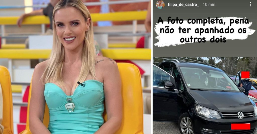 Que baixo nível! Filipa de Castro em cenas de pancadaria no estacionamento de um Hospital. Ora veja: