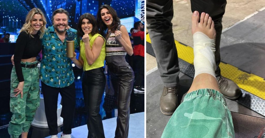 Vale Tudo: Jéssica Athayde sofre lesão no pé durante ‘O Cenário Inclinado’!