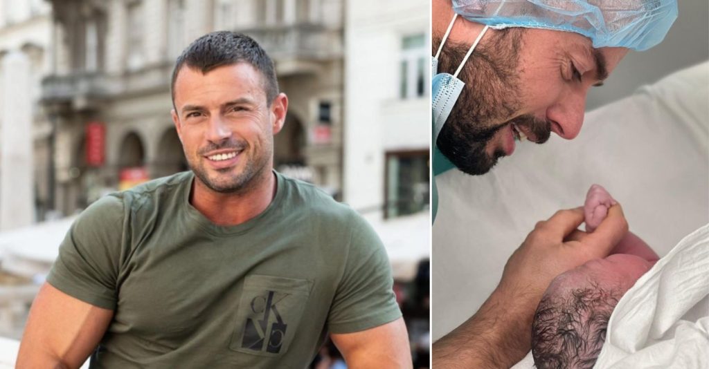 Marco Costa mostra-se encantado com a filha, veja!