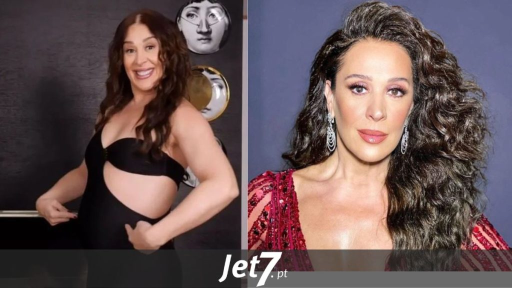 “Mulher grávida também é linda e sexy” frase que Cláudia Raia disse após pousar nua em uma sessão fotográfica.