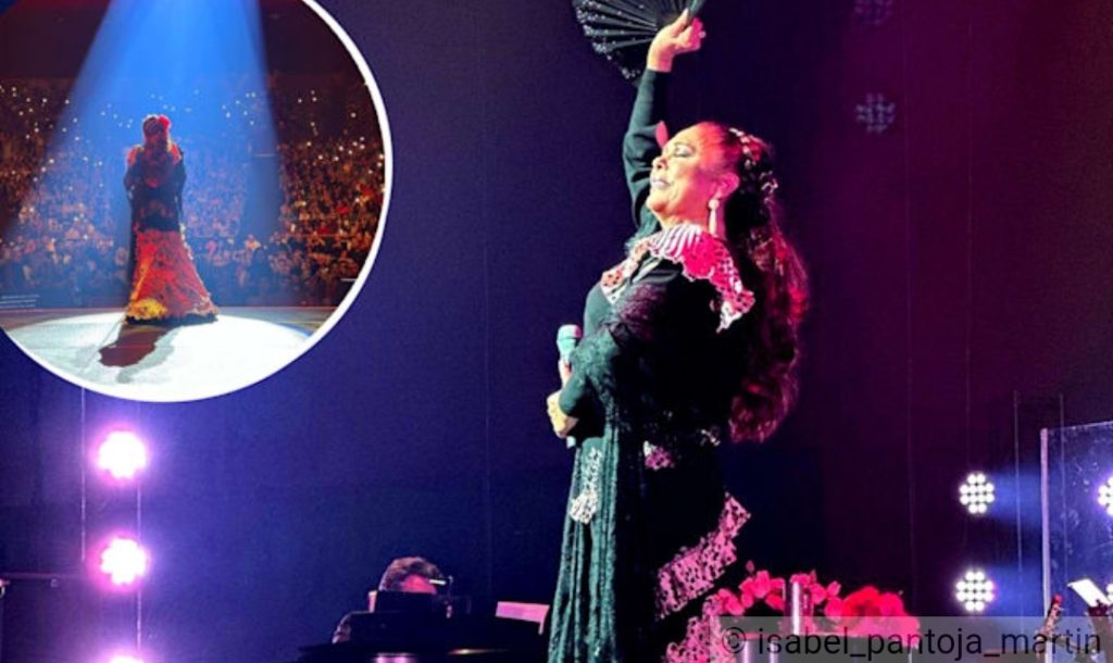 Aos 66 anos , Isabel Pantoja voltou aos palcos. A Fénix renascida das cinzas !