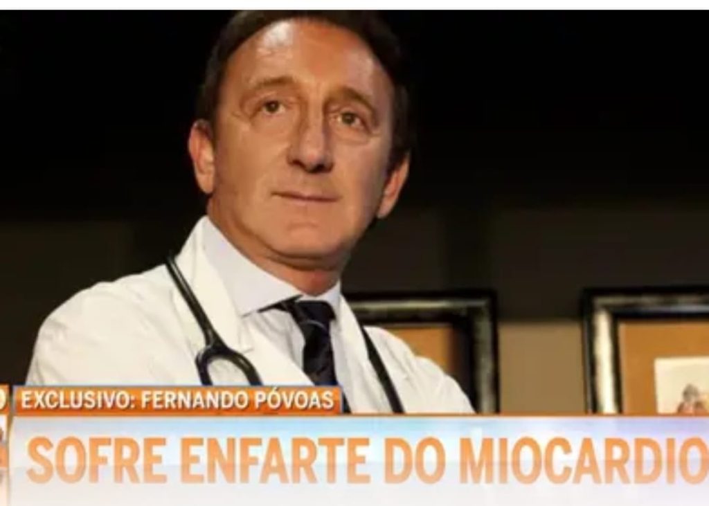 Aos 67 anos, Fernando Póvoas sofre enfarte do miocárdio