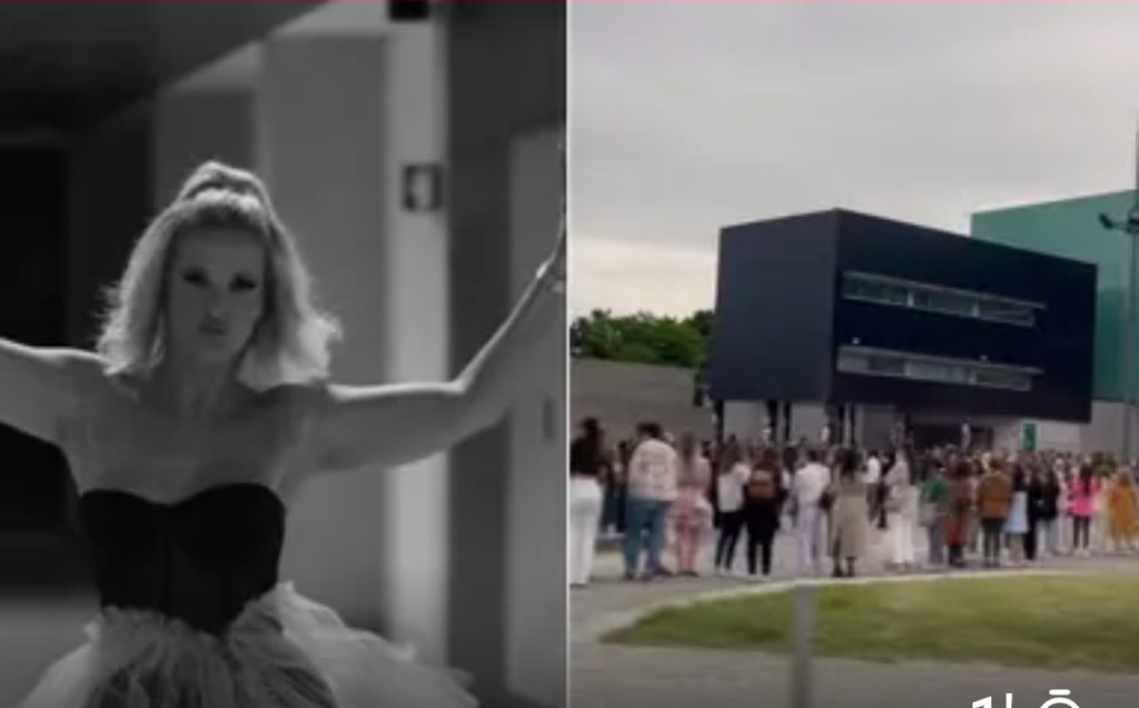 Cristina Ferreira recebida em Guimarães como a “Rainha de Portugal” e houve até direito a pedido de casamento