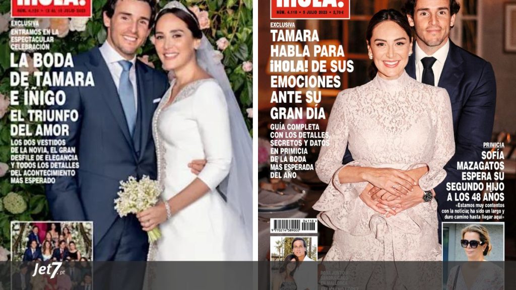 Venderam as fotos e receberam a maior fortuna da história da imprensa cor-de-rosa! Tamara Falcó casou-se com Iñigo Onieva, dez meses depois da traição