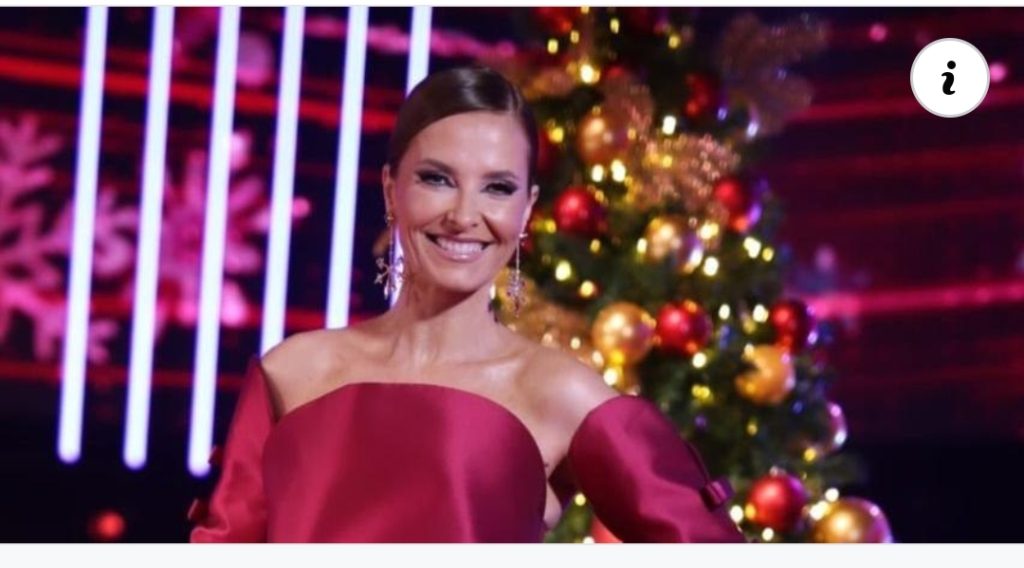 Nem uma grama engordou. Cristina deslumbrante num vestido natalício (Veja as fotos)