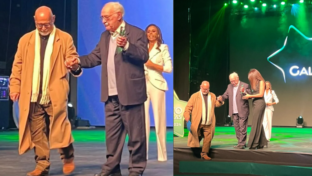 Prémio Cinco Estrelas: Ruy de Carvalho, perto dos 97anos, recebe prêmio e é homenageado