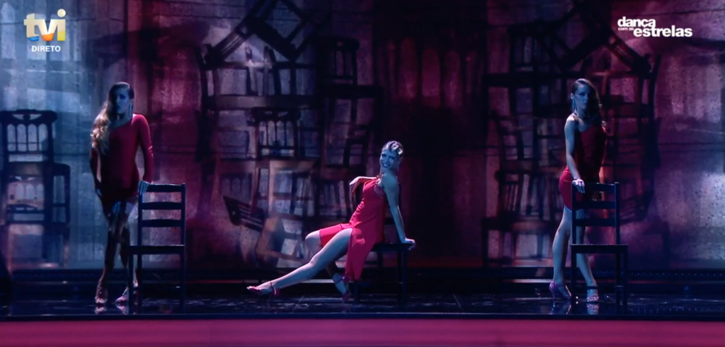 Surpreendendo a todos ! Sandra Felgueiras apresenta-se no palco de Dança com as Estrelas