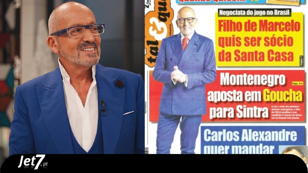 Manuel Luís Goucha tem um novo desafio profissional em Sintra, VEJA !