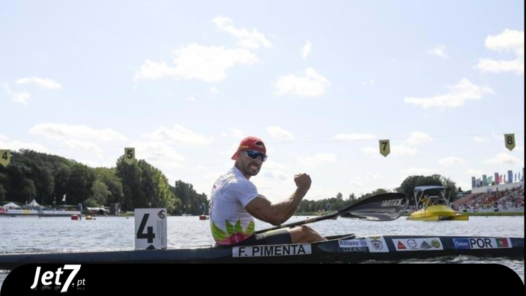 Fernando Pimenta, único representante português na competição conquista medalha de ouro