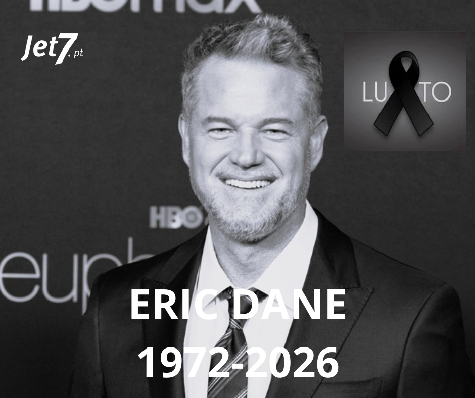 Hollywood em choque! Colegas de ‘Grey’s Anatomy’ e ‘Euphoria’ despedem-se de Eric Dane