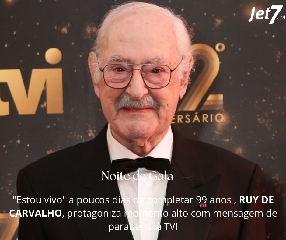 Momento Histórico: Ruy de Carvalho vence a morte! O vídeo inédito do ator que parou a gala da TVI.